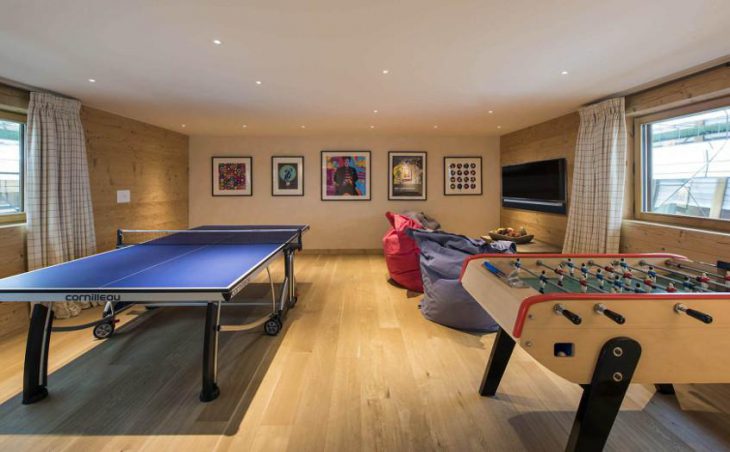 Chalet Chouqui, Verbier, Games Room